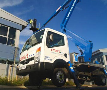 glendale az police cherry picker forklift