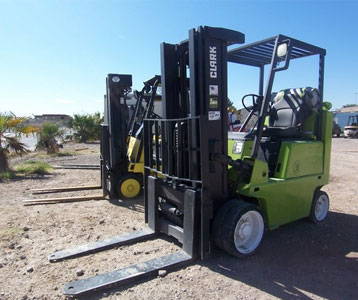 forklift cherry picker